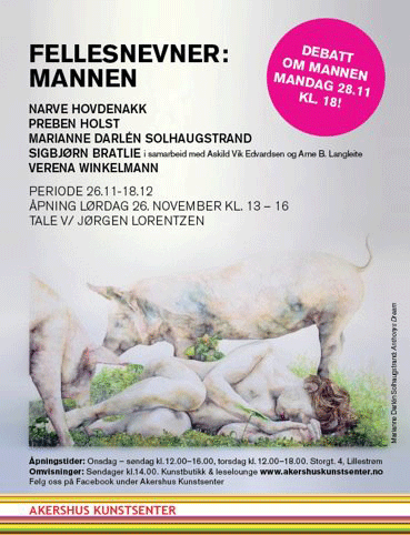 Fellesnevner:Mannen, Akershus kunstsenter, 2011